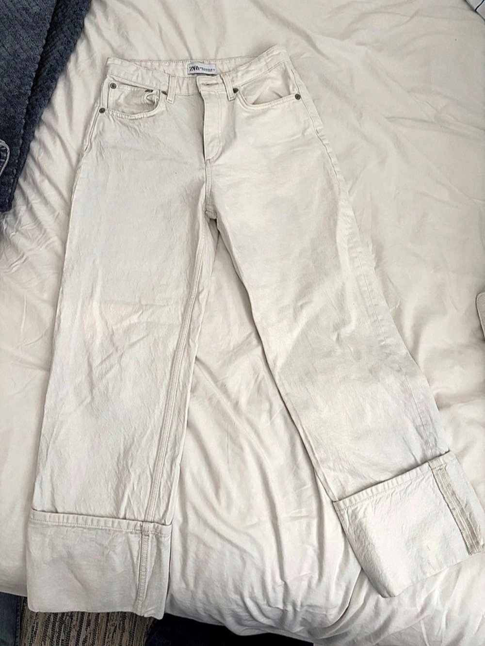 Zara Women's Jeans in White Like New